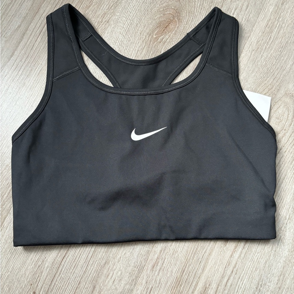 Nike sports bra. Black. Size large.